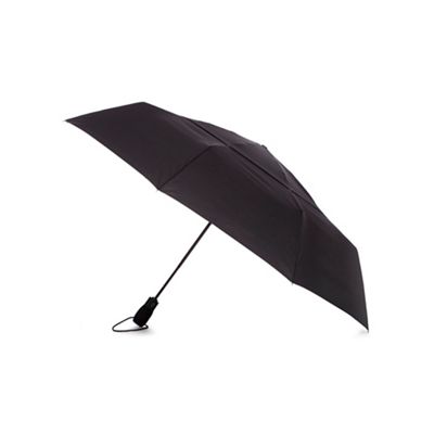 Black compact performance tornado umbrella